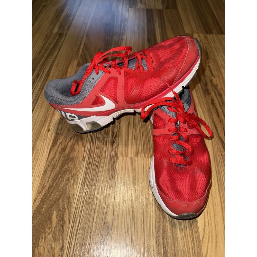Nike Air Max Run Lite Women's S 7 555643-600 Red Running‎ Shoes Sneakers